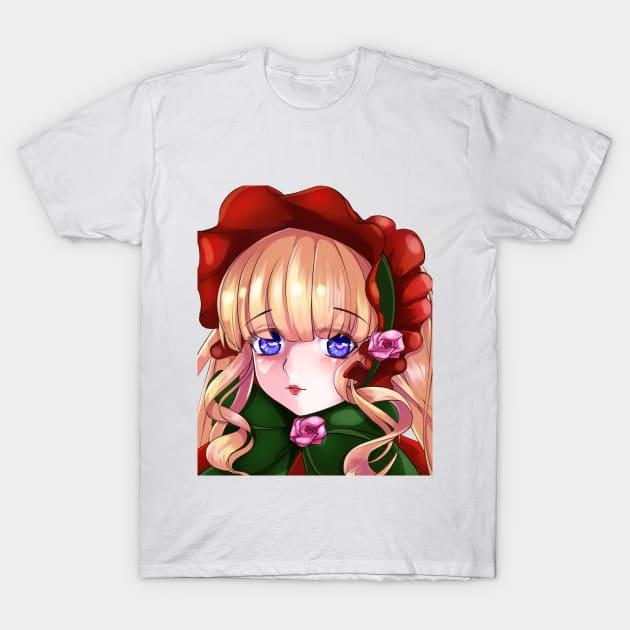 Rozen Maiden Shinku Doll T-Shirt by Anime Dreams Store